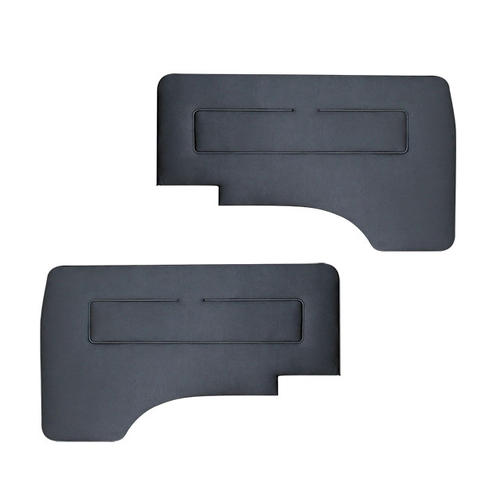 Door panels black T25 05/79-08/92 (2pcs)