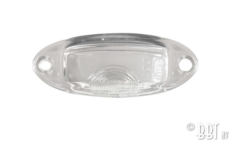 Licenseplate light lens