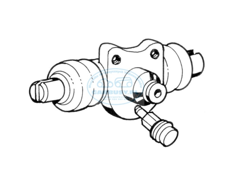 Cylinderek hamulcowy ty -10/57