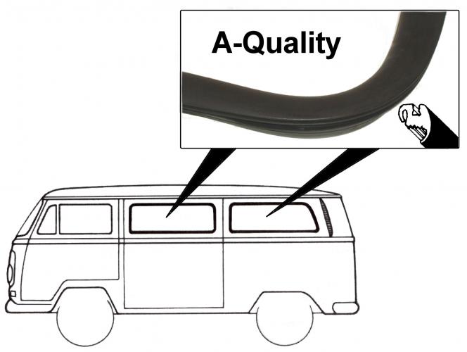 Uszczelka szyby bocznej staej T2 68-79 TQ