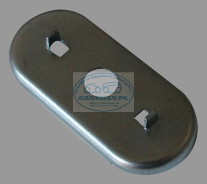Bracket for rubber slidingdoor lock centering T2 75->